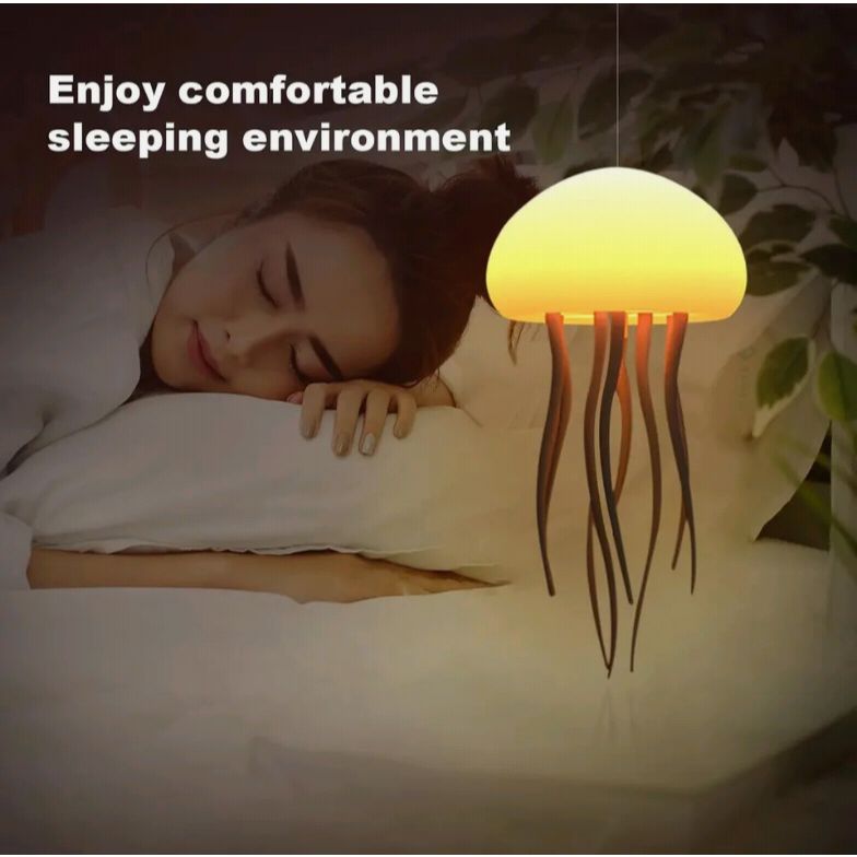 RGB Jellyfish Mood Lamp – Color Changing LED Night Light
Description: