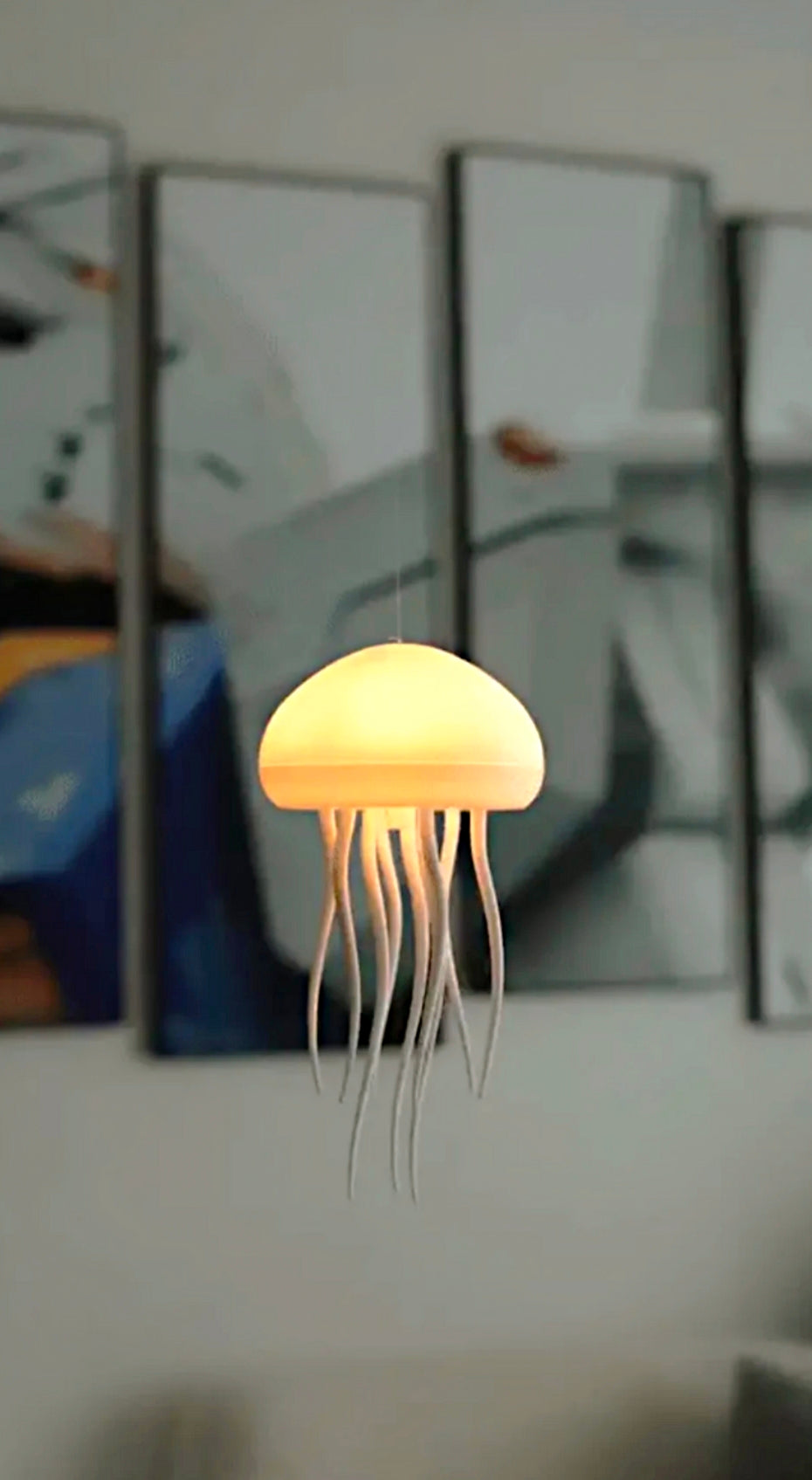 RGB Jellyfish Mood Lamp – Color Changing LED Night Light
Description: